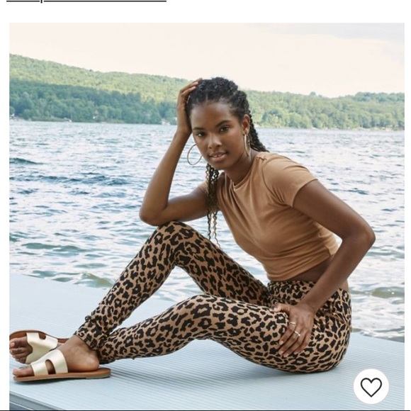 Women Leopard Leggings Size Small - Picture 5 of 5